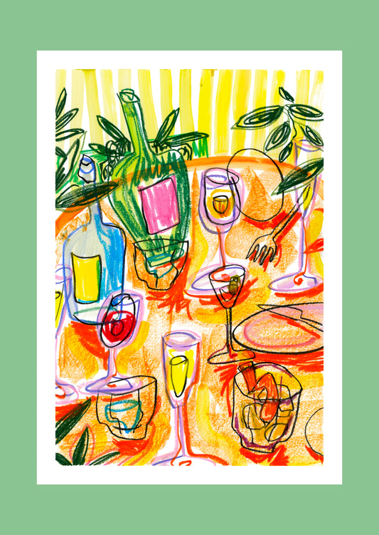 Al Fresco fine art print