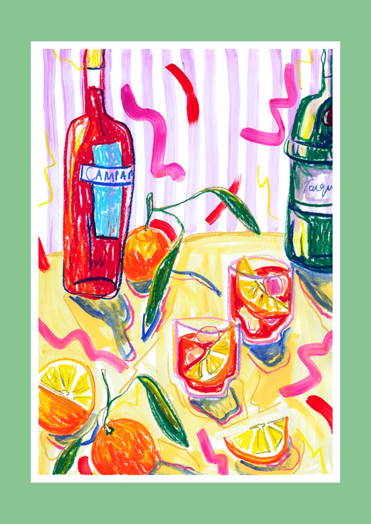 Negroni Party fine art print