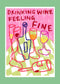 Drinking Wine print