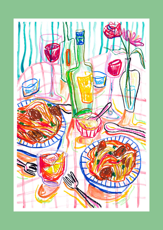 Italian Feast fine art print