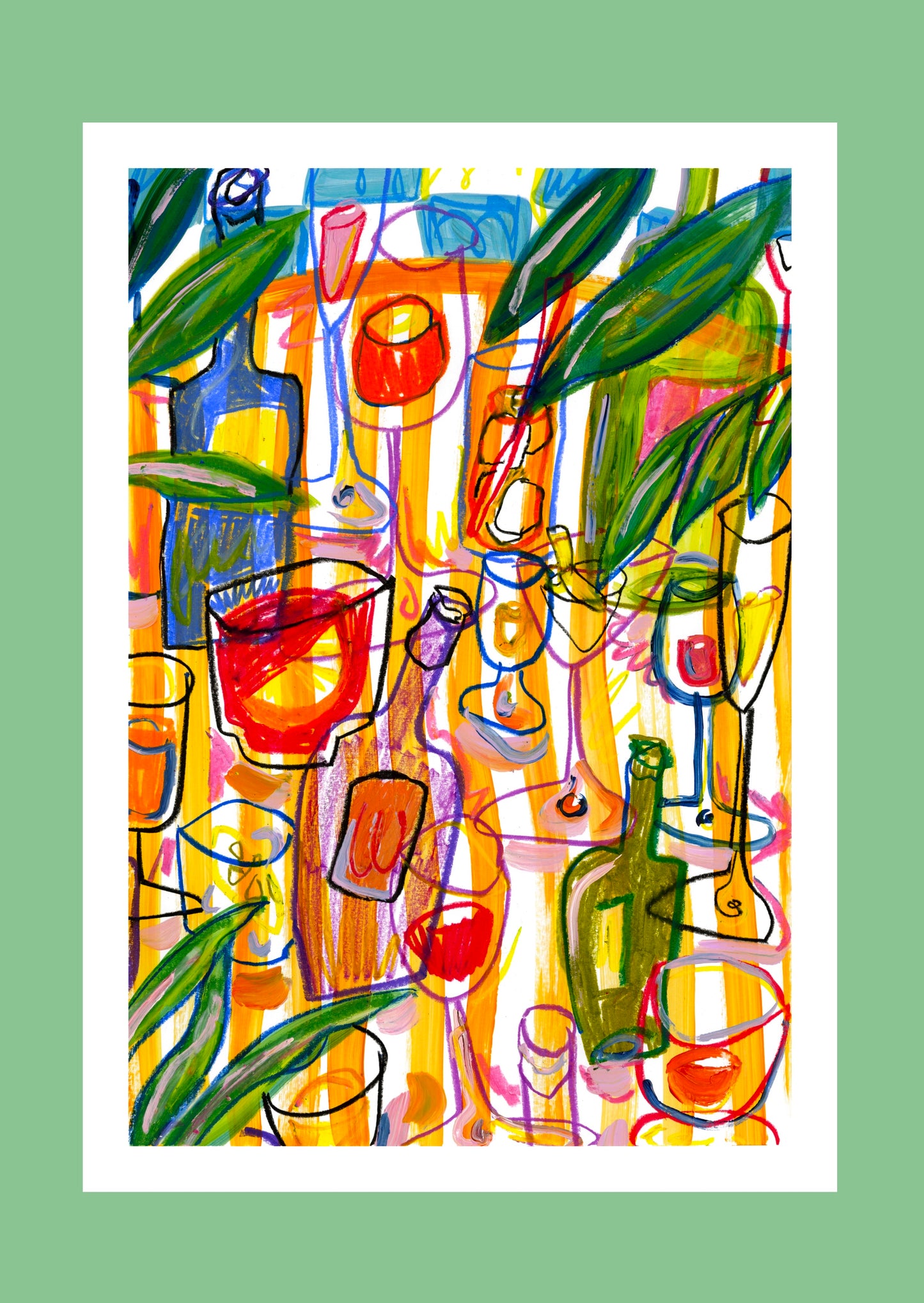 Boozy Picnic fine art print