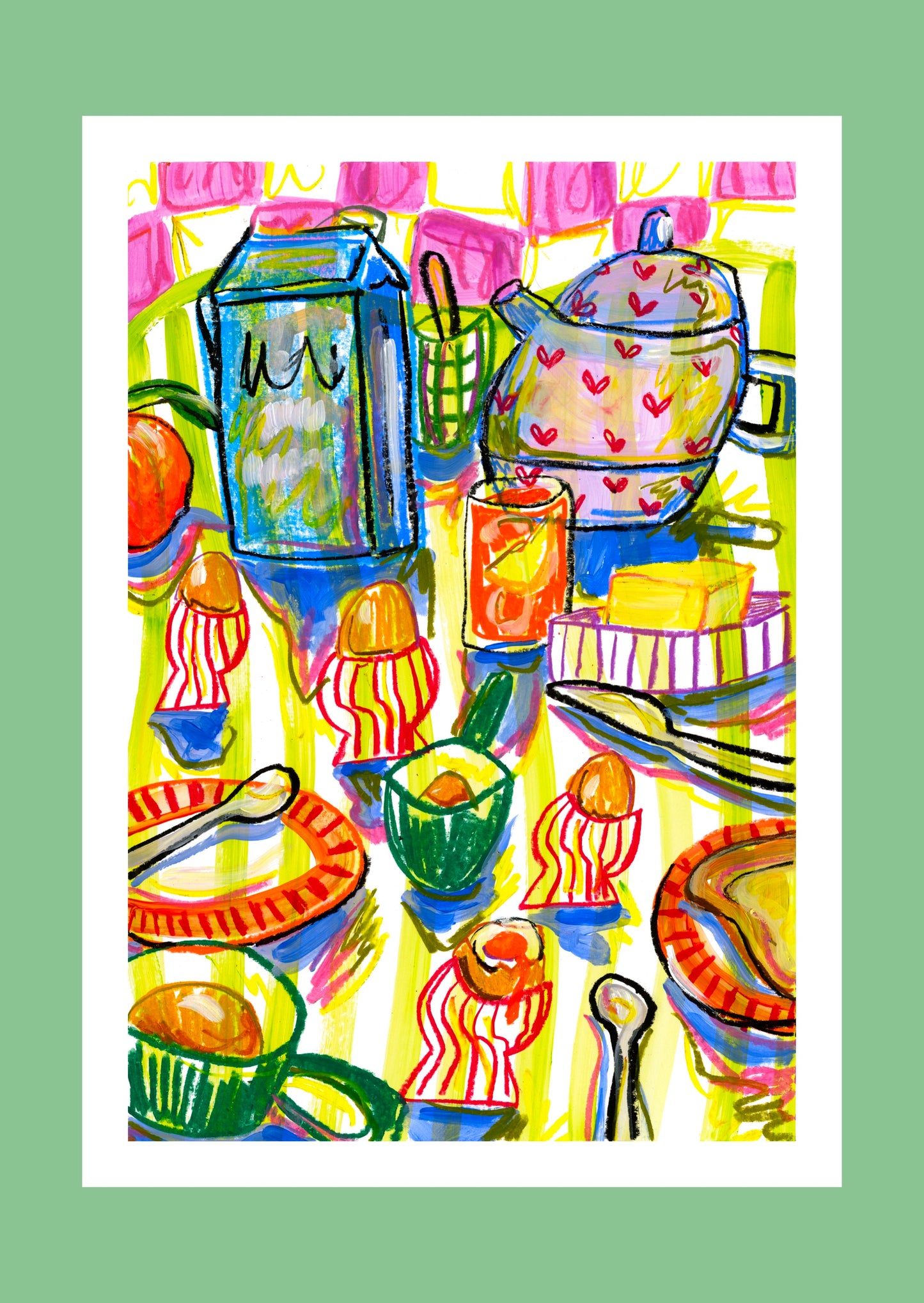 Runny Eggs fine art print