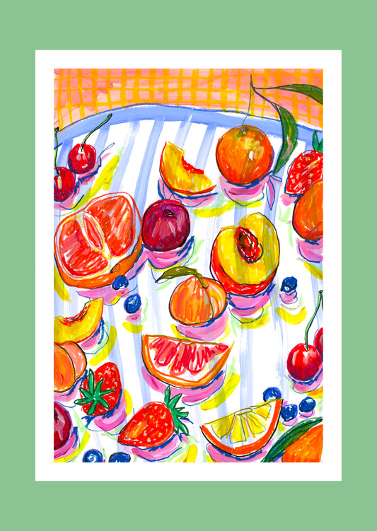 Summer Fruits fine art print