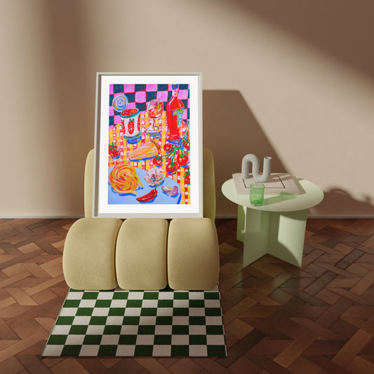 Pasta At Home print
