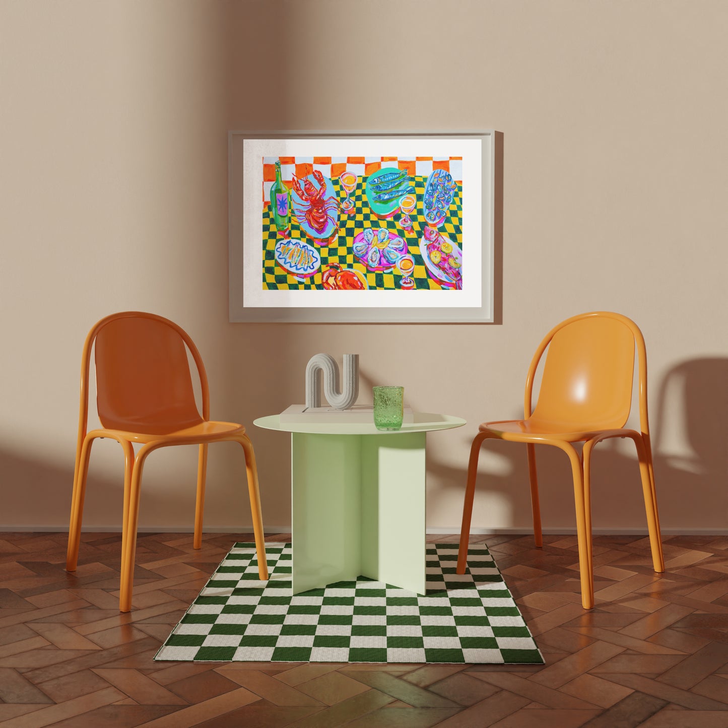 Seafood Feast print