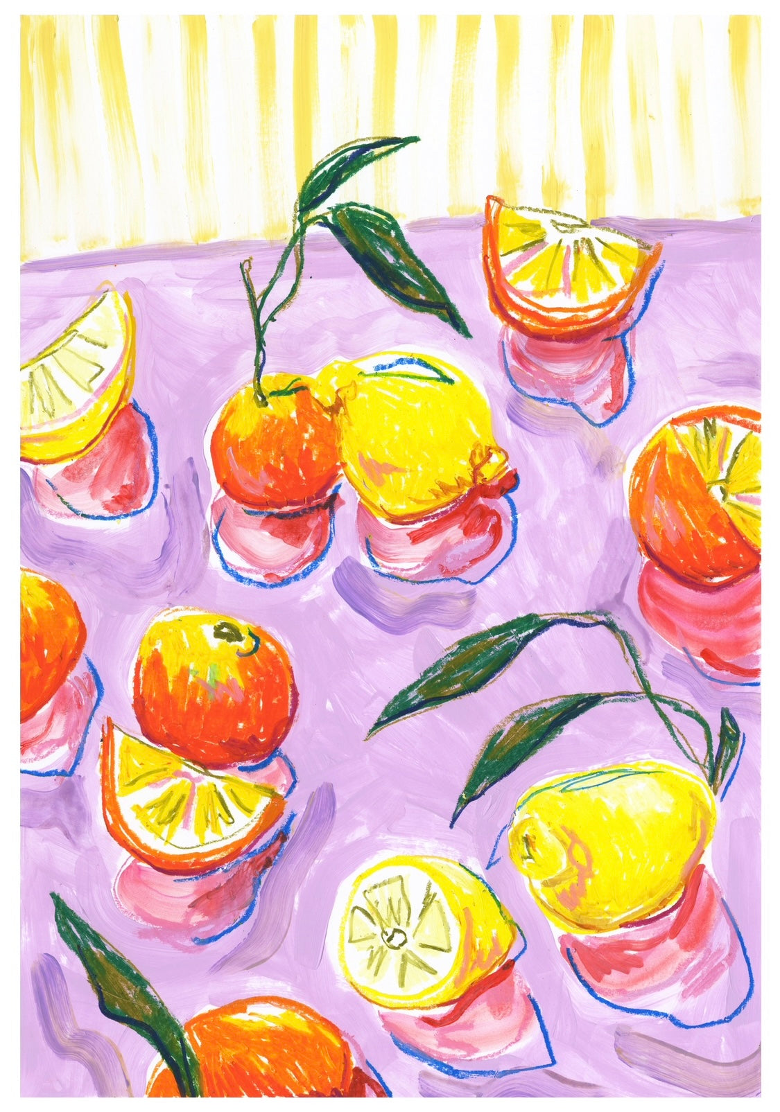 Rolling Fruits fine art print